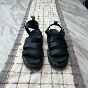 Dr. Martens Black Sandals